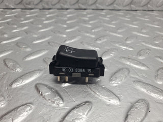 W124 Wagon tailgate window washer switch used OEM