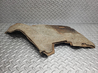W124 Cabriolet centre console carpet right side beige used OEM