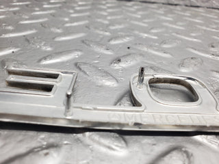 W123 trunk badge logo emblem used OEM