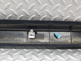 W202 a pillar trim cover left side grey used OEM