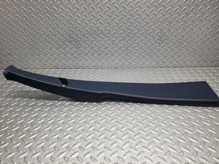 W123 b pillar cover left side blue used OEM