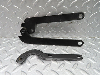 R107 SL bonnet hinge left side used OEM