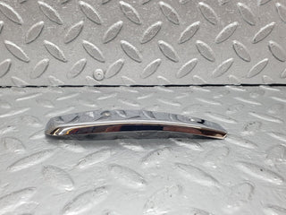 W123 Coupe left door chrome front cover used OEM