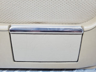W126 rear left door card beige used OEM