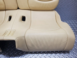 R129 SL rear seat beige leather used OEM
