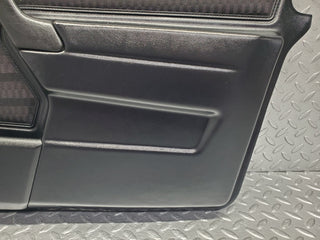 W201 Baby Benz front right door card black used OEM