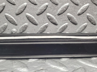 W123 Coupe door sill trim black left side used OEM