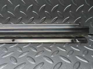 R107 SL left door sill chrome used OEM