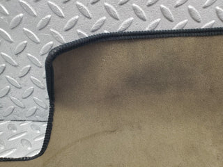 W201 Baby Benz rear right floor mat dark blue used OEM