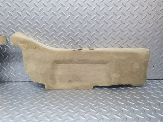 R129 SL rear floor cross member mat carpet beige used OEM