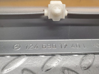 W124 Wagon rear left door lower moulding used OEM