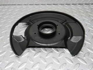 R107 SLC front right brake disc protection plate used OEM