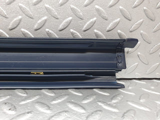 W201 Baby Benz rear left door sill blue used OEM
