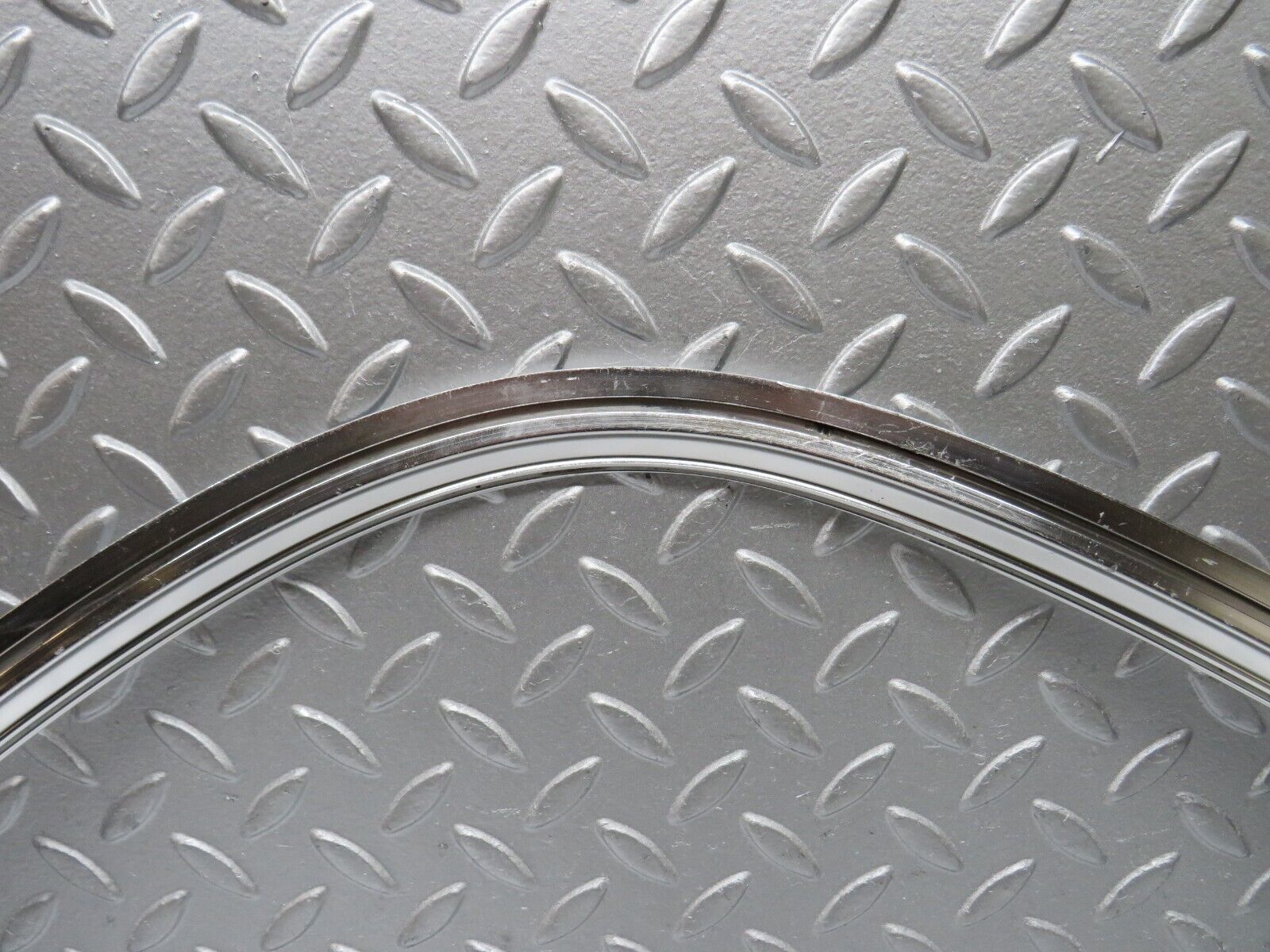 34264 Mercedes-Benz R107 Soft Top Cover Chrome Trim