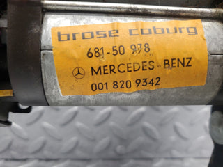 W126 Coupe front left electric seat base used OEM