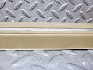 W126 rear right door sill trim beige used OEM