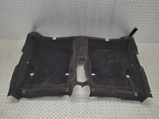 W201 Baby Benz rear floor carpet black used OEM