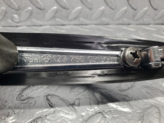 W123 exterior chrome door handle rear used OEM
