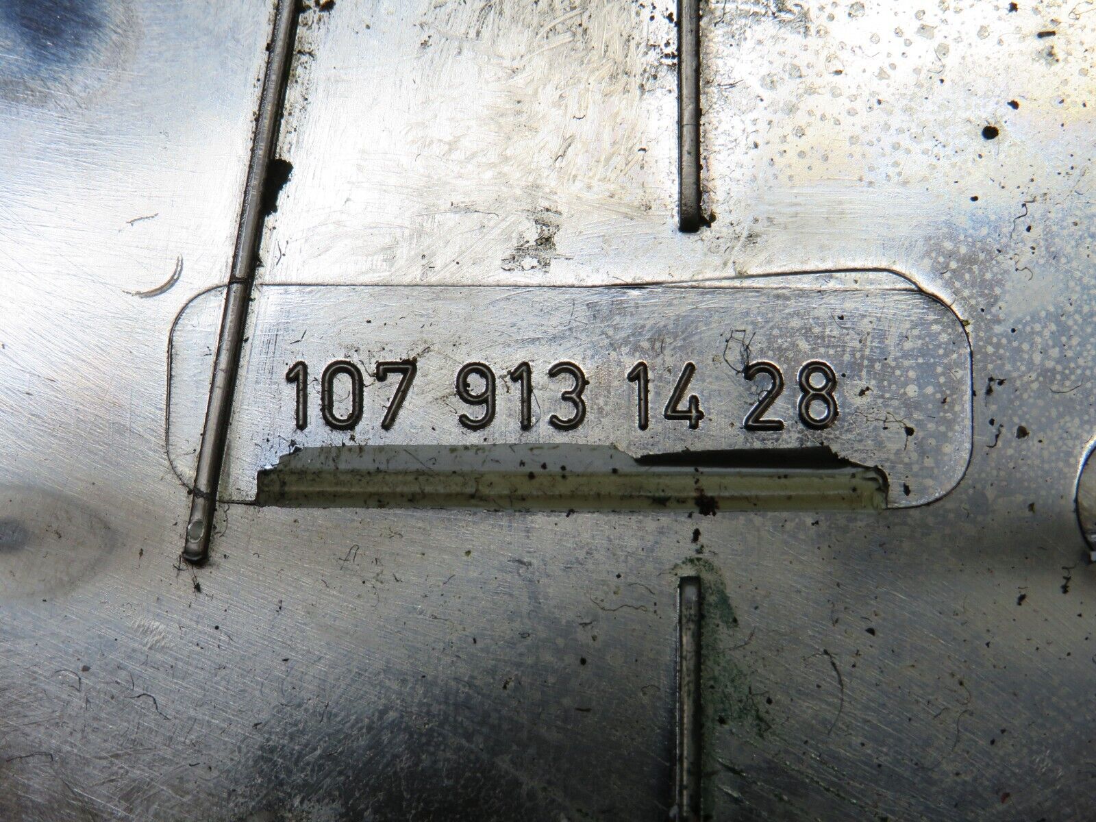 35659 Mercedes-Benz R107 280SL  Seat Hinge Chrome Cover 1079131428