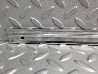 W113 Pagoda left door chrome trim used OEM