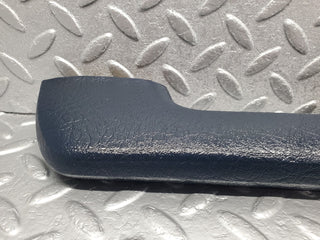 W108 interior door handle rear left blue used OEM