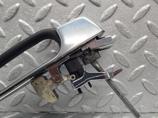 W123 Coupe right door exterior handle used OEM