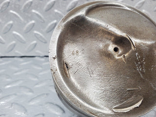 W123 piston with connecting rod used OEM