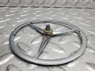 W123 trunk boot lid emblem used OEM
