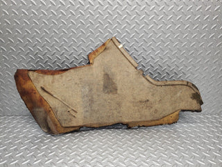 W123 Coupe centre console carpet right side black used OEM