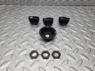 W201 Baby Benz heater control knob set used OEM