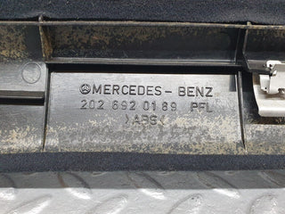 W202 a pillar trim cover left side grey used OEM