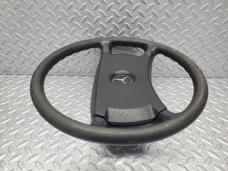 W201 Baby Benz leather steering wheel used OEM