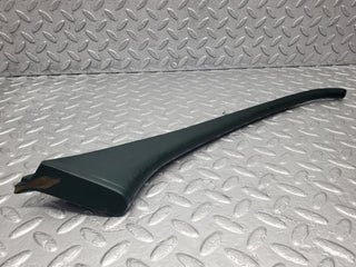 W126 rear left door interior trim green used OEM
