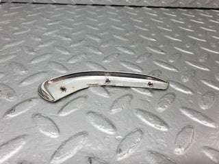W108 interior door handle chrome trim pair left used OEM
