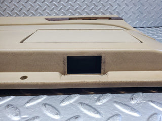 W126 rear left door card beige used OEM