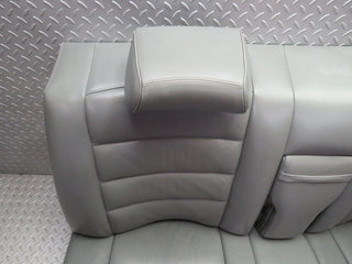 42911 Mercedes-Benz W126 420SE Rear Seat Leather Grey 1269202750 1269202716