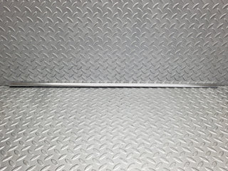 W123 Wagon rear left door chrome moulding trim used OEM