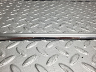 W123 front right door chrome moulding trim used OEM
