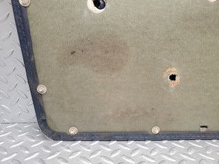 W123 Lang front right door card blue used OEM