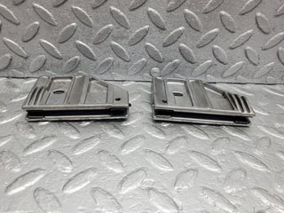 W126 Coupe door window guide bracket pair used OEM