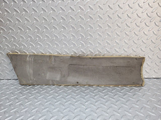 W126 front left door sill carpet beige used OEM