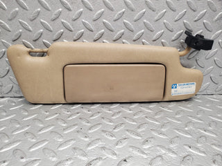 W124 Cabriolet sun visor right side beige used OEM