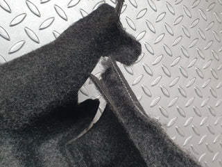 W202 trunk boot panel cover right grey used OEM