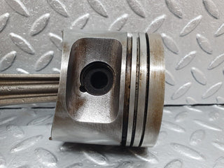 W123 Coupe piston with connecting rod used OEM