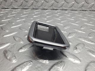 W123 chrome frame door opener left used OEM