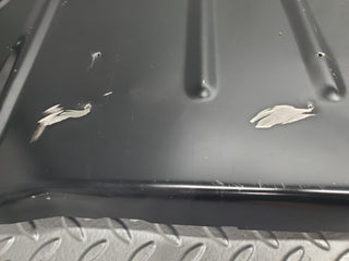 W126 Coupe fuel tank cover plate used OEM