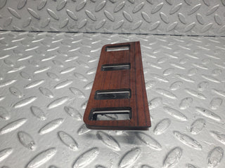 W123 dashboard switch console wood trim used OEM