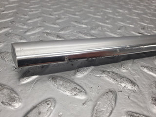 W123 rear right door chrome moulding trim used OEM