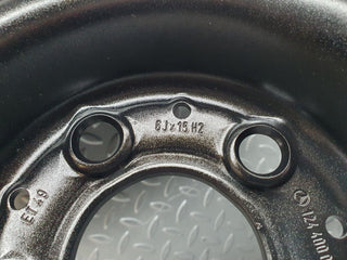W201 Baby Benz steel wheel set 6jx15h2 et49 used OEM