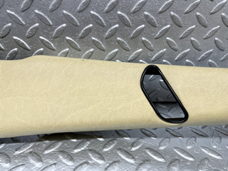 W123 b pillar cover left beige used OEM
